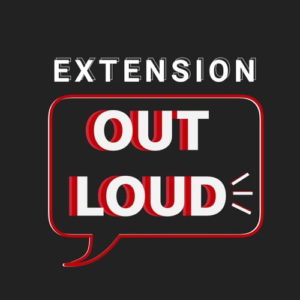 extension out loud logo
