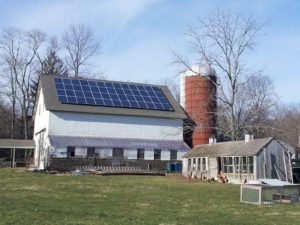 solar powering farm house