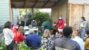 SFQ seeds supper gathering