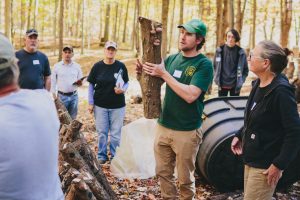 SFQ future fungi Connor Youngerman displaying shiitake bolt medium horizontal