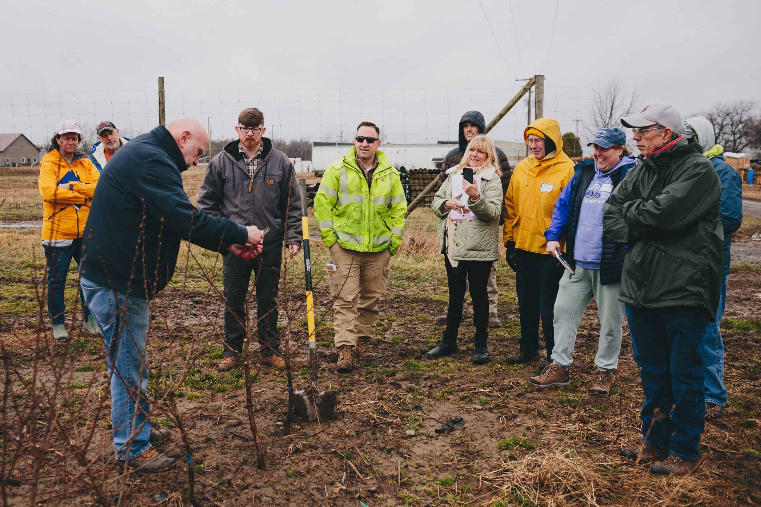 Branching Out: Veterans Grow Their Fruit Tree Knowledge