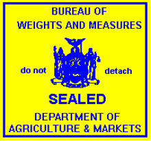 27: Normas de Comercialización 1 Weights and Measures seal