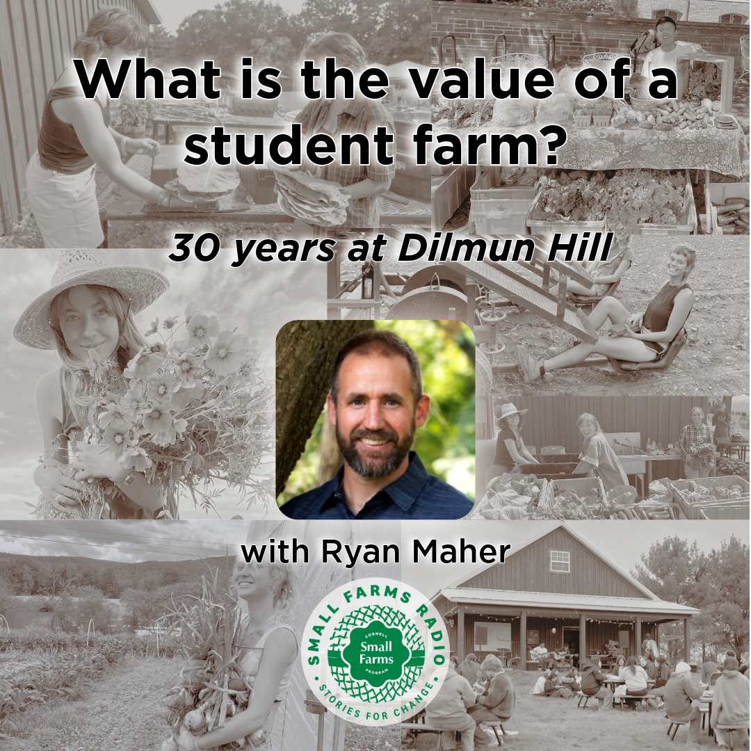 The Value of a Student Farm: Small Farms Radio Discusses 30 Years at Dilmun Hill