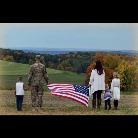 Veteran, Chris Flickinger served in the United States Army before starting Flick Farm with his wife Krista.